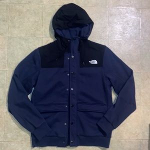 The North Face Men's Navy and Black Jacket